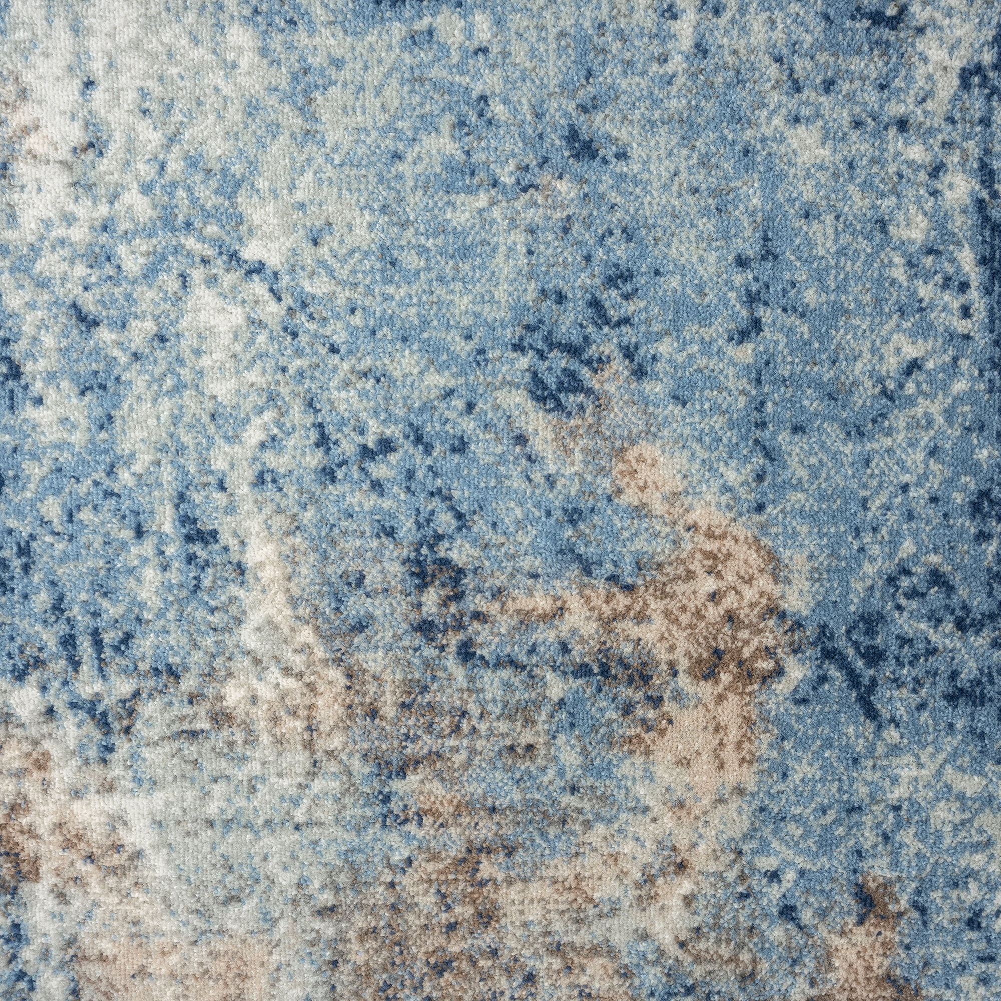 Chelsea Contemporary Abstract 7'11'' x 10'3'' Navy and Blue