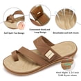 thumbnail image 4 of Ecetana Slide Sandals for Women Flip Flops Comfort Non-Slip Summer Casual Shoes Dressy Beach Sandals, 4 of 7