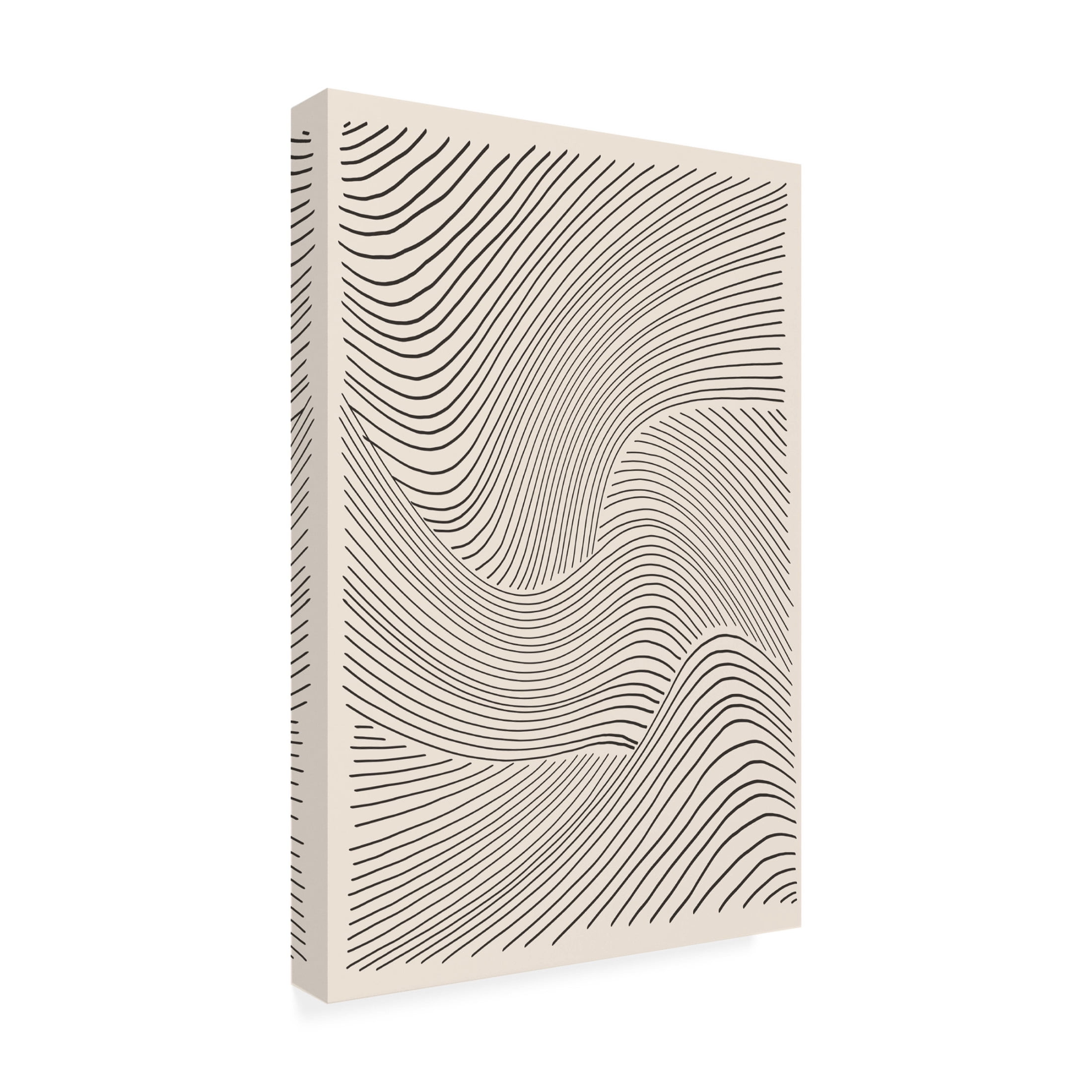 Trademark Fine Art jay stanley Minimal Lines Set 3 Canvas Wall Art