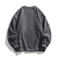 thumbnail image 4 of Men'S Tops Autumn And Winter Fashion Casual Casual Loose Turtleneck Solid Color Polar Sweater Top Hoodless Sweatshirts, 4 of 4