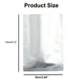 thumbnail image 2 of ACDANC 100pcs Silver Mylar Flat Bags Aluminum Foil Packaging Bag Bulk Food Storage Pouch 9x13, 2 of 7