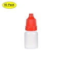 thumbnail image 1 of Uxcell 5ml/0.17oz Botellas de Goteo Vacías de Plástico de Boca Pequeña Squeezable Rojas 50 Contenido, 1 of 6