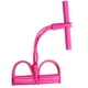 thumbnail image 5 of Banda elástica de resistencia para pedales, cuerda elástica para abdominales y estiramiento de cintura. Rosa, 5 of 9