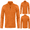 Orange, variant on Frnrwgo Men's Pullover Top Loose Fit Quarter Zip Long Sleeve Outdoor Casual for Fall Winter