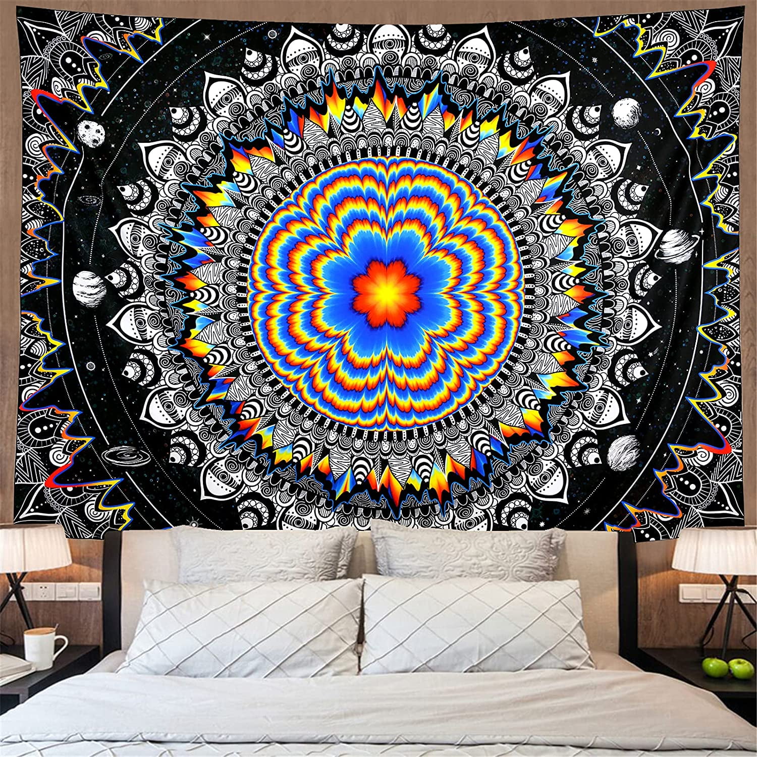 Gold and white tapestry hotsell