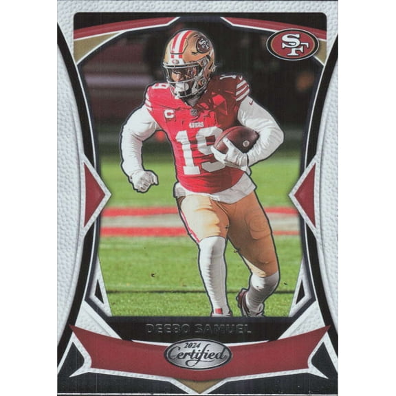 2024 PANINI CERTIFIED #34 DEEBO SAMUEL SAN FRANCISCO 49ERS