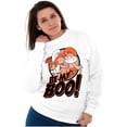 thumbnail image 5 of Halloween Smurfs Couple Be My Boo Sweatshirt for Men or Women Brisco Brands S, 5 of 6