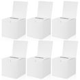 thumbnail image 2 of HLONK6 Pcs Raffle Boxes Voting Boxes Ballot Boxes Cardboard Boxes Storage Organizers Present Boxes, 2 of 5