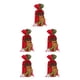 thumbnail image 2 of Bewildely Bolsa de regalo pequeña de Navidad Reno Muñeco de nieve Papá Noel Cordón Bolsa de galletas de caramelo Bolsa de regalo de decoración de Type1 NO1 Bewildely CBP041298, 2 of 5