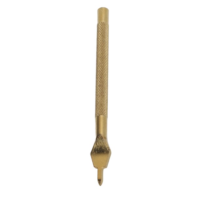 Herramienta para artesanía en cuero, cincel de púas para cuero de 4 mm Cincel de púas para cuero Aspecto llamativo