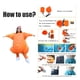thumbnail image 2 of Inflatable Clothing Inflatable Cosplay Costume Hat Turkey Costume ANGGREK Otros, 2 of 7