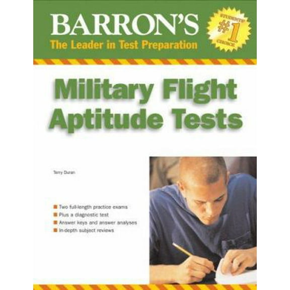Pre-Owned Barron's Military Flight Aptitude Tests (Paperback) 0764135171 9780764135170
