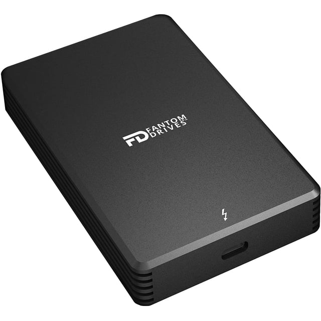 Unidad de estado sólido externa Fantom Drives 4TB Thunderbolt 3