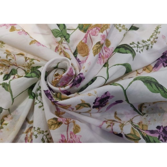 Sushi Voile Viscose Fabric [blend of cotton and viscose] 58" wide