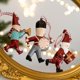 thumbnail image 2 of Colgante de Papá Noel para decoración navideña, exquisito colgante para decoración de árbol de Navidad, soldado de Papá Noel para festividades, 2 of 5