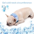 thumbnail image 3 of Summer Dog Cool Neck Head Band Bandana Style Pet Cooling Bandana Soft Pet Cooling Bandanas Con Cristales Cooling Pattern Absorción De Calor Para Dog Pet seitruly PT001535-02, 3 of 7