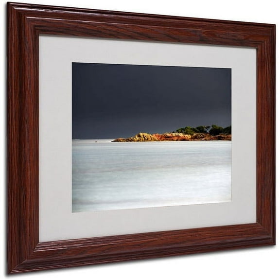 Trademark Fine Art "Deeper in the Dark" Canvas Art by Philippe Sainte-Laudy, Wood Frame