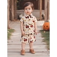 thumbnail image 6 of BemeyourBBs Toddler Baby Boy Thanksgiving Outfit Turkey Short Sleeve Shirts Shorts, 6 of 8