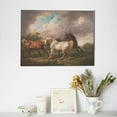 thumbnail image 6 of Balery Three Horses Oil Painting Pattern Canvas Decorative Picture – 30x40in Premium Wall Art, Modern Canvas Print for Home Decor（Horizontal）, 6 of 6
