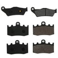 thumbnail image 3 of Accesorios para coche, 6 piezas de pastillas de freno delanteras y traseras, pastillas de freno para clase GS Características principales, 3 of 9