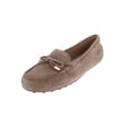 thumbnail image 1 of MICHAEL Michael Kors Womens Daisy Suede Bow Moccasins, 1 of 2