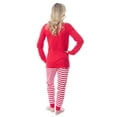 thumbnail image 4 of Peanuts Snoopy and Woodstock Loved Valentine's Day Tight Fit Cotton Matching Family Pajama Set For Adults Kids Toddlers, 4 of 6