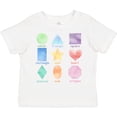 thumbnail image 3 of Inktastic Pastel Colored Shapes Boys or Girls Toddler T-Shirt, 3 of 5