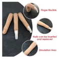 thumbnail image 2 of Dedos de Práctica para Uñas Acrílicas, Maniquí de Silicona Suave Y Flexible, Entrena de Arte de Uñas, Práctica, Práctica de Manicura, Joyería, , de Baoblaze dedos de práctica de arte de uñas, 2 of 8