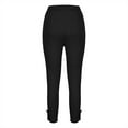 thumbnail image 5 of Riforla Womens Capris for High Waist Stretch Leggings Slim Fitting Yoga Pants Athletic Exercise Workout Capris 01 Pants for Women Black XXXL, 5 of 6