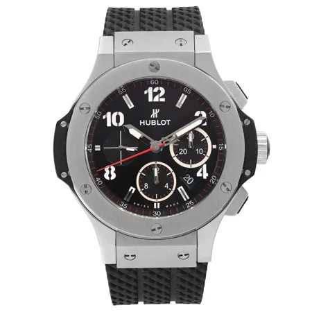 Pre-Owned Hublot Big Bang 44mm Steel Automatic Mens Watch 301.SX.130.RX (Good)