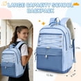 thumbnail image 2 of DAKIMOE School Backpacks for Teens Cute Girlish Middle High School Bookbag Large Capacity Lightweight Waterproof Daypack for College Students, 2 of 6