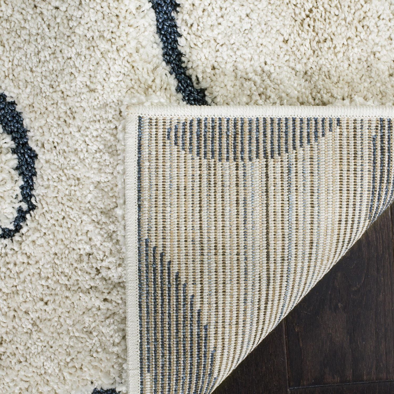 SAFAVIEH Florida Douglas Tapis Vignes Florales Shag