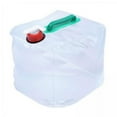 thumbnail image 1 of Botella al aire libre,Botella de agua de gran capacidad Jarra de almacenamiento de agua,Contenedor de agua portátil reutilizable con asa,Tanque de agua plegable para acampar,senderismo,viajes, 1 of 8