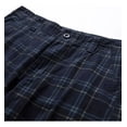 thumbnail image 3 of Pantalones Cortos Casuales Hombre A Cuadros 100% Algodón, 3 of 8