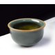 thumbnail image 2 of Juego de 4 tazas de porcelana de cerámica de muestra pequeña taza de té de gongfu china de gongfu helado, 2.5 onzas (verde), 2 of 4