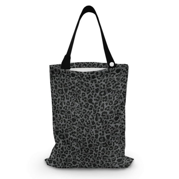 Yuyamidu Black Leopard Print Car Trash Bag Hanging Car Garbage Bag for Front or Back Seat Waterproof Car Garbage Bags Multifunctional Auto Storage Bag Accessories