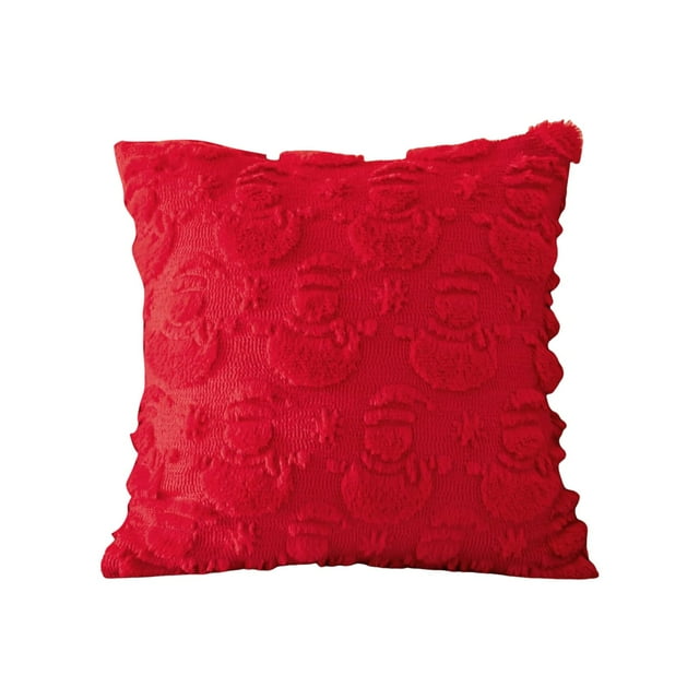 HBFAGFB Pillow Cases Christmas Tree Plush Pillowcase Living Room Sofa Cushion Home Decor X One Size