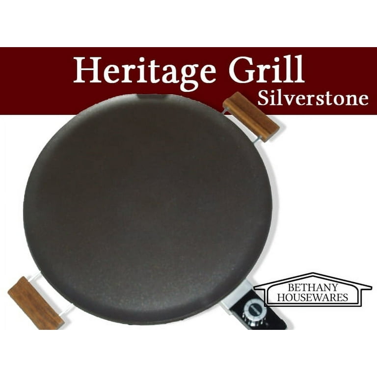 Bethany Housewares Heritage Grill / Lefse Griddle - Nonstick Silverstone 