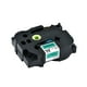 thumbnail image 4 of Injueey Reemplazo para la cinta de impresora de etiquetas laminadas P-Touch Series 24 mm 8 m Kits de mantenimiento de impresoras Kze-751 negro sobre verde, 4 of 6