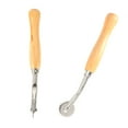 thumbnail image 3 of New Arrival Practical Stainless Steel Fabric Serrate Tracing Wheel Sewing Tool With Wood Handle, 3 of 8