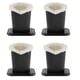 thumbnail image 1 of Estuche de Soporte Para Gafas Jinwen 4 Piezas Forradas de Felpa Titular de la lente, 1 of 8