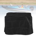 thumbnail image 4 of Motor Cover, Waterproof Easy Cleaning 600D Oxford Cloth Outboard Motor Cover, For Outboard Motorboat M, 4 of 8