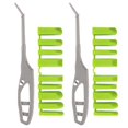 thumbnail image 3 of Lefu 2 Pcs Outils de Calfeutrage en Silicone 9 en 1 Outil de Lissage Réutilisable Accessoires d'Outils à Grand Volume, 3 of 10