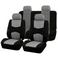 thumbnail image 3 of M optimized 9PCS Car Seat Covers Universal for 5 Seat Car, Seat Covers for Front Row Rear Row, Red, 3 of 8