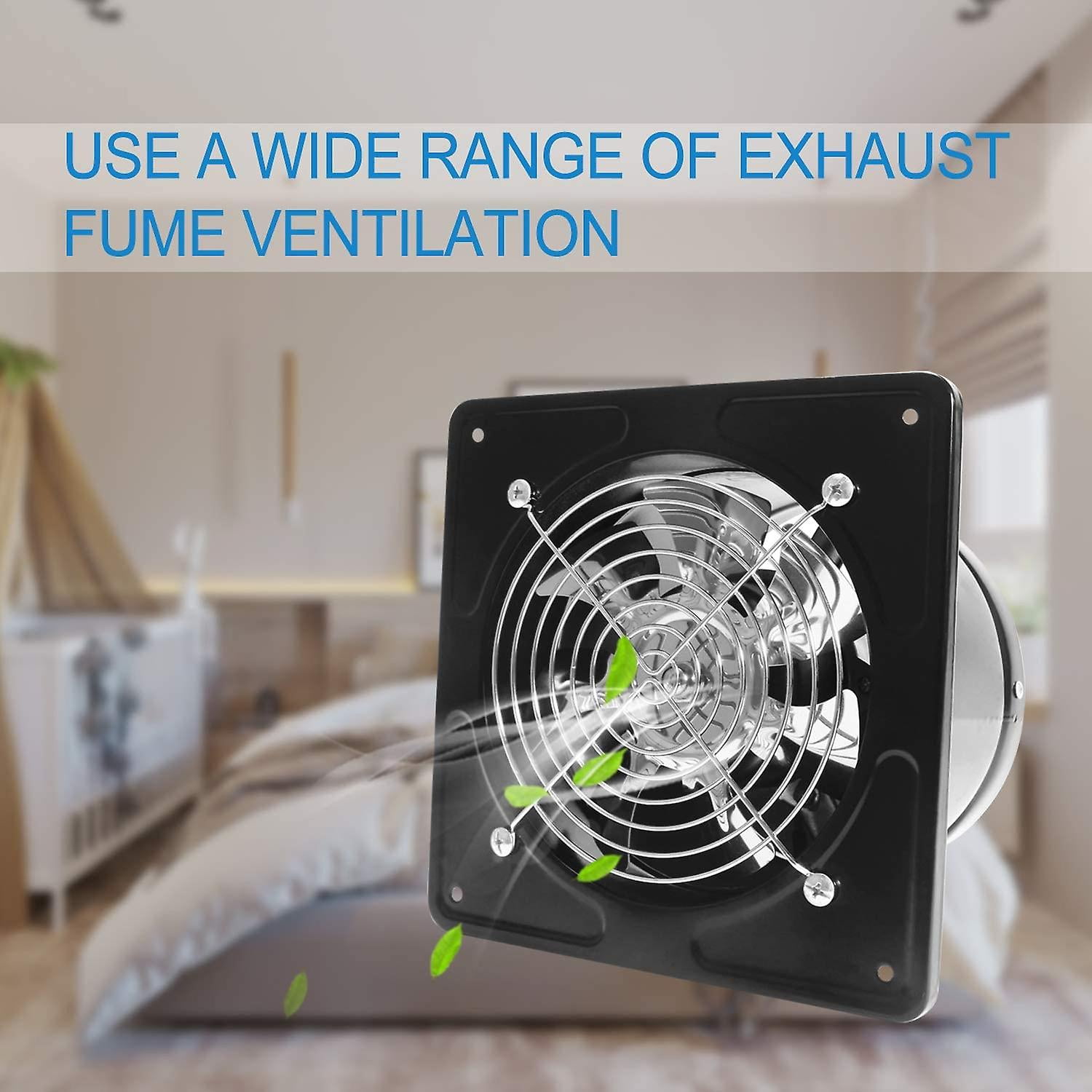 Support Mural Pour Ventilateur – En Métal Orange, Avec Goupille Et Sangle De Sécurité – Pour Garage, Atelier, Rangement Outils
