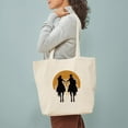 thumbnail image 3 of CafePress - Cowboy And Cowgirl Sunset Tote Bag - Unisex Canvas Tote Bag, Beige, 1-Piece, 3 of 7