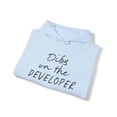 thumbnail image 4 of Developer Wife Husband Girlfriend Hoodie, Gifts, Hooded Sweatshirt, 4 of 4