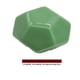thumbnail image 3 of Perilla de puerta de cerámica con forma de diamante, tirador para cajón, armario, muebles (verde), 3 of 3