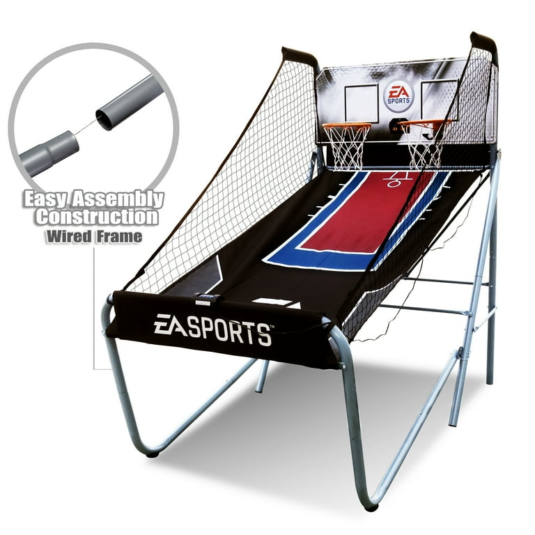 EA Sports 2 Player Indoor Arcade Basketball Game, LED Scoring