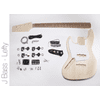 DIY Electric Bass Guitar Kit - J Bass Left Hand Bass Kit